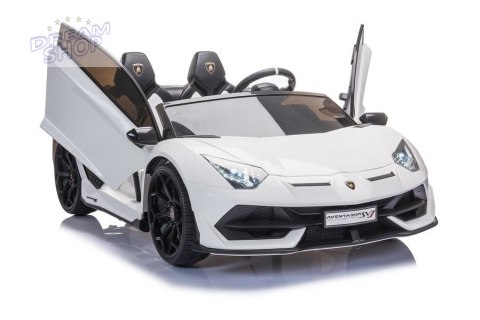 Auto na akumulator Lamborghini Aventador SX2028 Biały Auto na akumulator Lamborghini Aventador SX2028 Biały