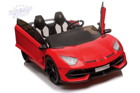 Auto na akumulator Lamborghini Aventador SX2028 Czerwony Auto na akumulator Lamborghini Aventador SX2028 Czerwony
