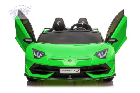 Auto na akumulator Lamborghini Aventador SX2028 Zielony Auto na akumulator Lamborghini Aventador SX2028 Zielony