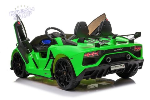Auto na akumulator Lamborghini Aventador SX2028 Zielony Auto na akumulator Lamborghini Aventador SX2028 Zielony