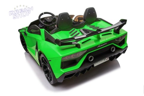 Auto na akumulator Lamborghini Aventador SX2028 Zielony Auto na akumulator Lamborghini Aventador SX2028 Zielony