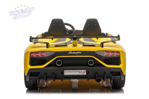 Auto na akumulator Lamborghini Aventador SX2028 Żółty Auto na akumulator Lamborghini Aventador SX2028 Żółty
