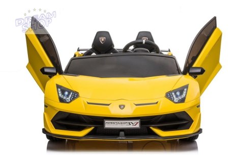 Auto na akumulator Lamborghini Aventador SX2028 Żółty Auto na akumulator Lamborghini Aventador SX2028 Żółty