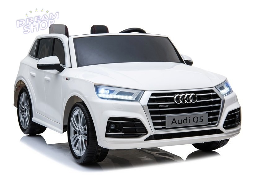 Pojazd na Akumulator Nowe Audi Q5 2-osobowe Białe Pojazd na Akumulator Nowe Audi Q5 2-osobowe Białe