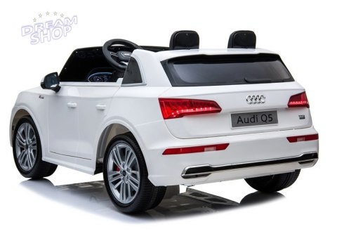 Pojazd na Akumulator Nowe Audi Q5 2-osobowe Białe Pojazd na Akumulator Nowe Audi Q5 2-osobowe Białe