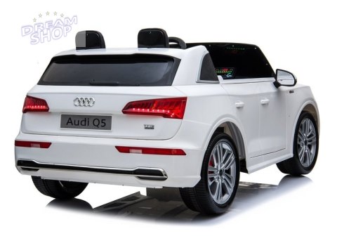 Pojazd na Akumulator Nowe Audi Q5 2-osobowe Białe Pojazd na Akumulator Nowe Audi Q5 2-osobowe Białe