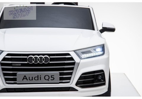 Pojazd na Akumulator Nowe Audi Q5 2-osobowe Białe Pojazd na Akumulator Nowe Audi Q5 2-osobowe Białe
