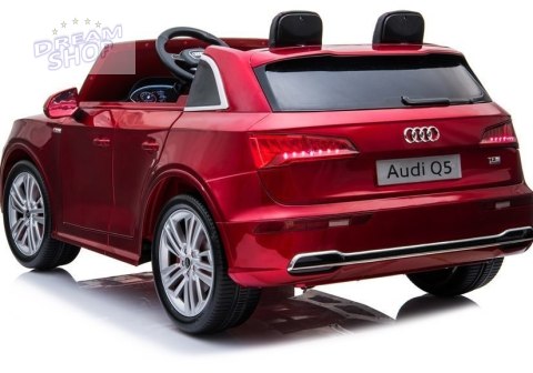 Pojazd na Akumulator Nowe Audi Q5 2-osobowe Czerwone Lakierowane Pojazd na Akumulator Nowe Audi Q5 2-osobowe Czerwone Lakierowane