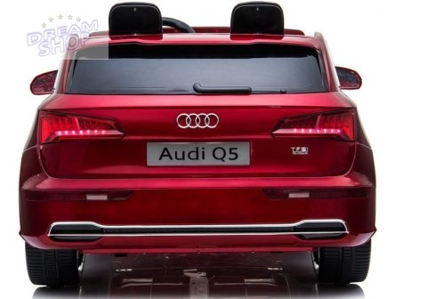 Pojazd na Akumulator Nowe Audi Q5 2-osobowe Czerwone Lakierowane Pojazd na Akumulator Nowe Audi Q5 2-osobowe Czerwone Lakierowane