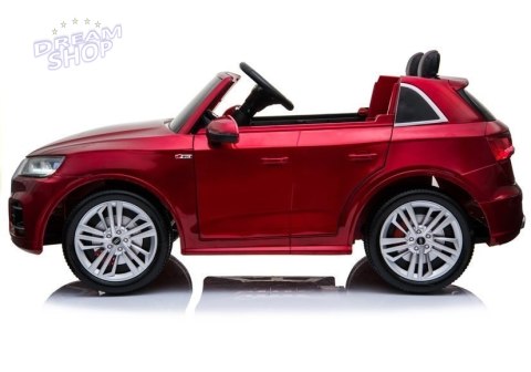 Pojazd na Akumulator Nowe Audi Q5 2-osobowe Czerwone Lakierowane Pojazd na Akumulator Nowe Audi Q5 2-osobowe Czerwone Lakierowane