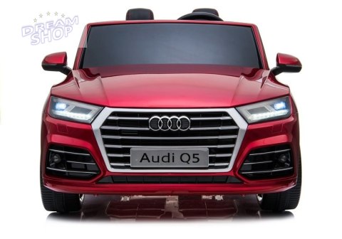 Pojazd na Akumulator Nowe Audi Q5 2-osobowe Czerwone Lakierowane Pojazd na Akumulator Nowe Audi Q5 2-osobowe Czerwone Lakierowane