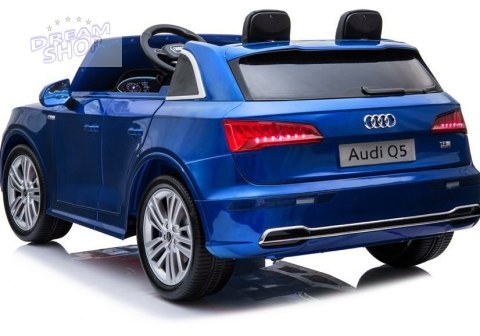 Pojazd na Akumulator Nowe Audi Q5 2-osobowe Niebieskie Lakierowane Pojazd na Akumulator Nowe Audi Q5 2-osobowe Niebieskie Lakierowane