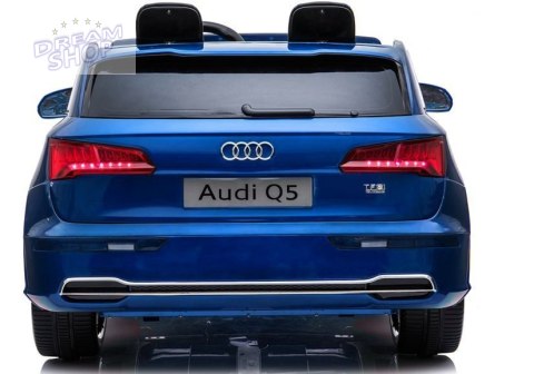 Pojazd na Akumulator Nowe Audi Q5 2-osobowe Niebieskie Lakierowane Pojazd na Akumulator Nowe Audi Q5 2-osobowe Niebieskie Lakierowane