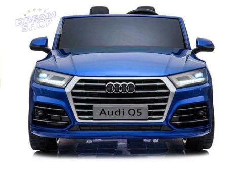 Pojazd na Akumulator Nowe Audi Q5 2-osobowe Niebieskie Lakierowane Pojazd na Akumulator Nowe Audi Q5 2-osobowe Niebieskie Lakierowane