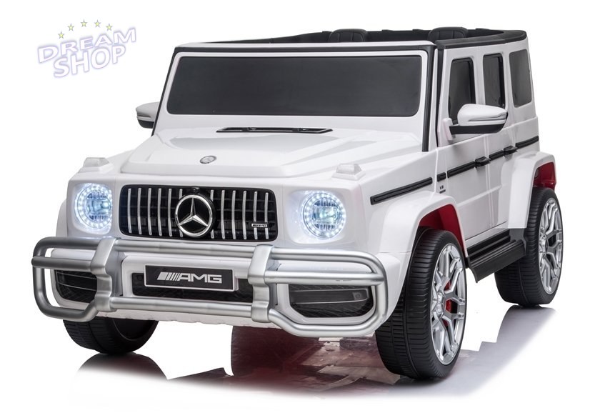 Pojazd na akumulator Mercedes S307 Biały Pojazd na akumulator Mercedes S307 Biały