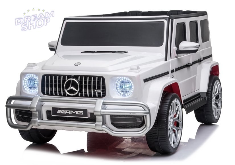 Pojazd na akumulator Mercedes S307 Biały Pojazd na akumulator Mercedes S307 Biały
