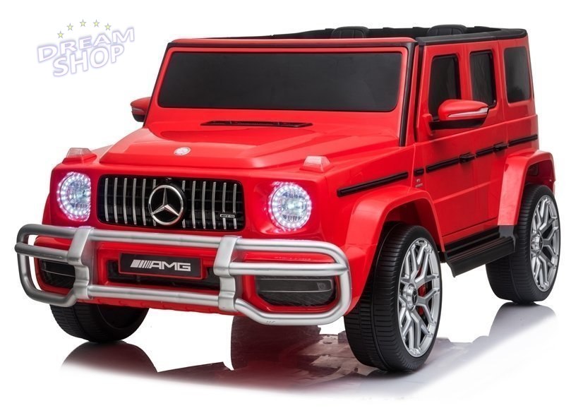 Pojazd na akumulator Mercedes S307 Czerwony Pojazd na akumulator Mercedes S307 Czerwony
