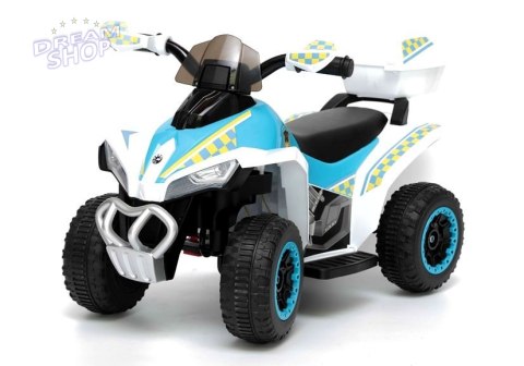 Quad na Akumulator GTS1188-A Biały Policyjny Quad na Akumulator GTS1188-A Biały Policyjny