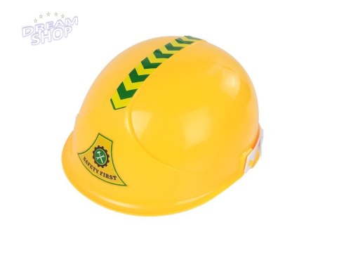 Duża Koparka Jeździk Koparka Budowa Kask Zielona Duża Koparka Jeździk Koparka Budowa Kask Zielona