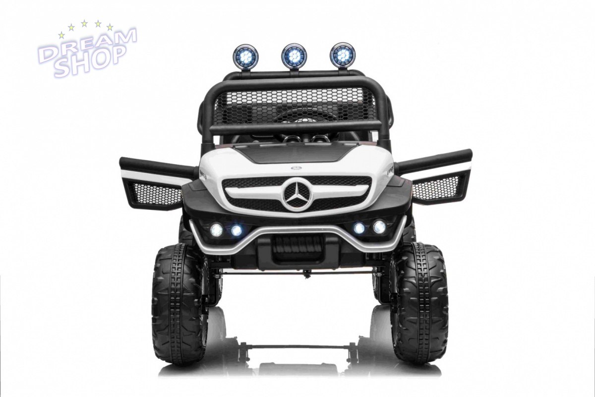 Pojazd Mercedes BENZ UNIMOG Biały Pojazd Mercedes BENZ UNIMOG Biały