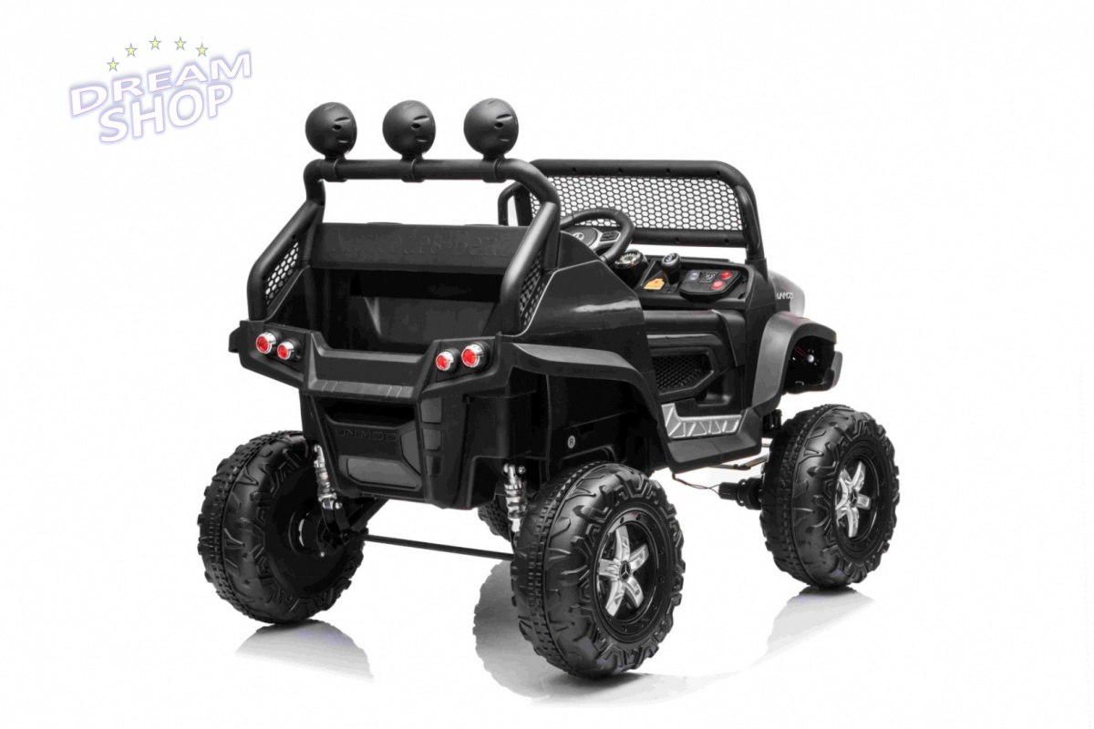 Pojazd Mercedes BENZ UNIMOG Czarny Pojazd Mercedes BENZ UNIMOG Czarny