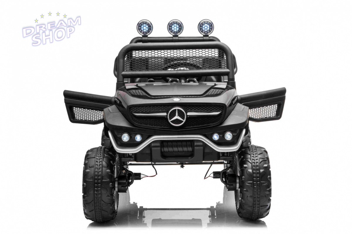 Pojazd Mercedes BENZ UNIMOG Czarny Pojazd Mercedes BENZ UNIMOG Czarny