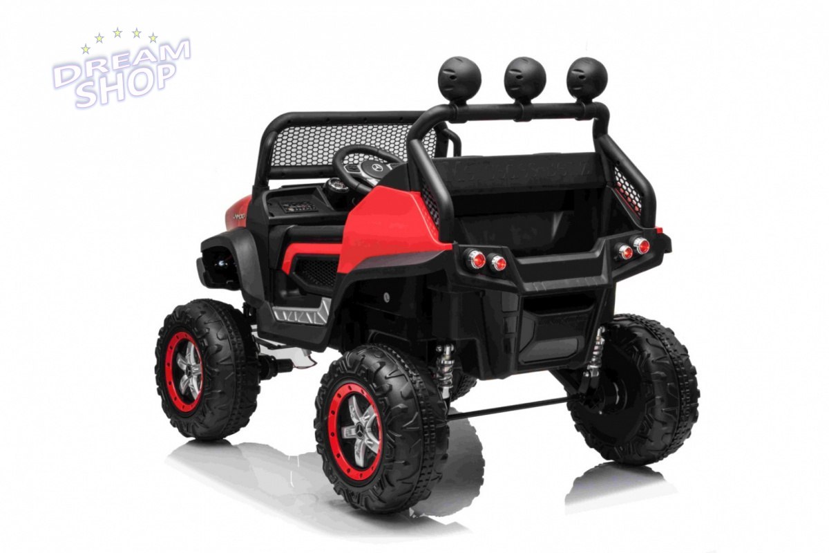 Pojazd Mercedes BENZ UNIMOG Czerwony Pojazd Mercedes BENZ UNIMOG Czerwony