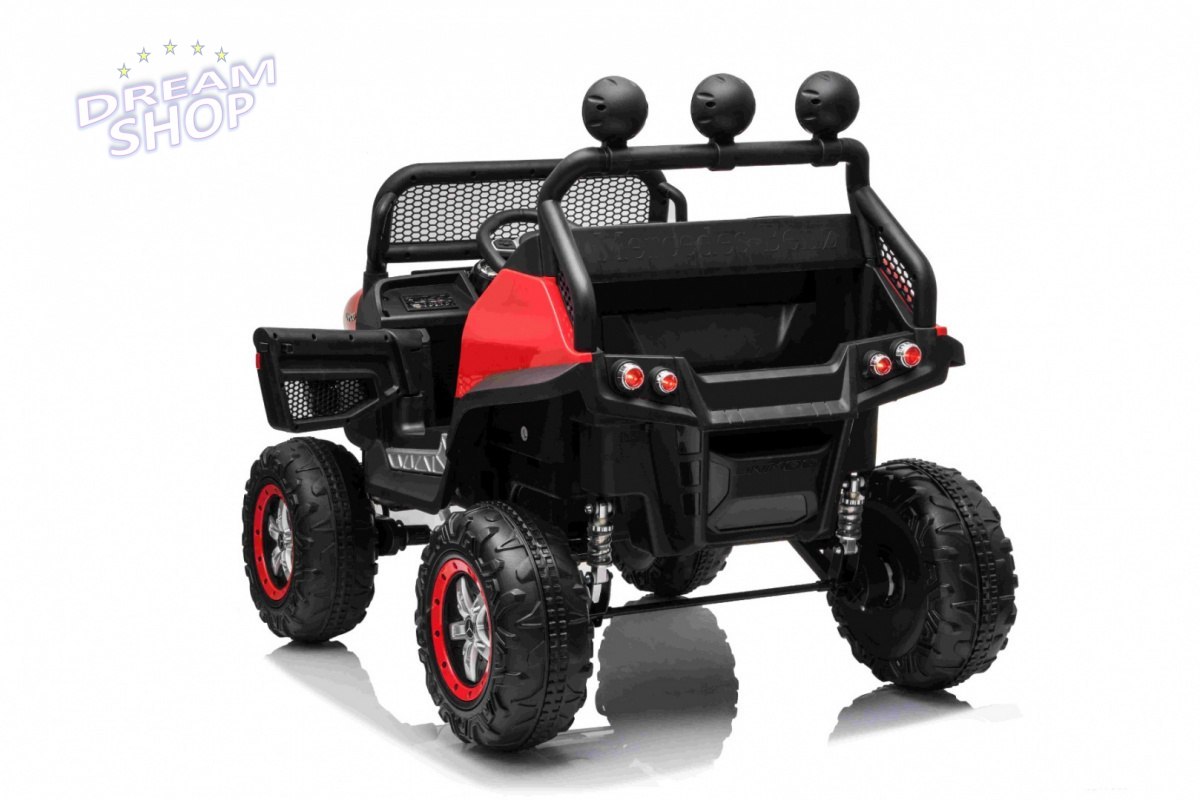 Pojazd Mercedes BENZ UNIMOG Czerwony Pojazd Mercedes BENZ UNIMOG Czerwony