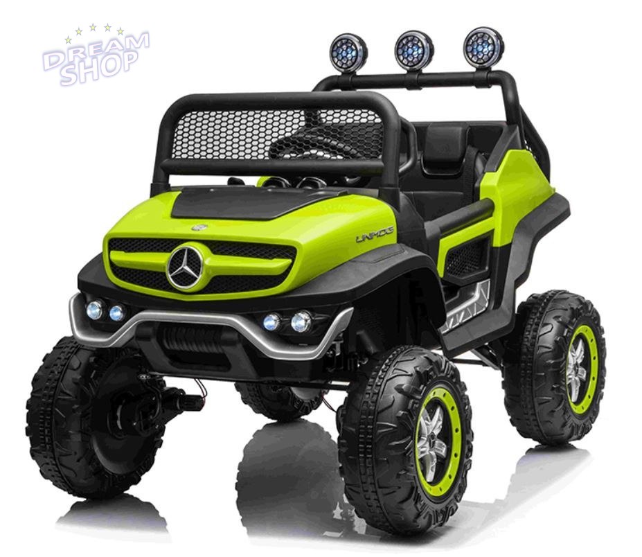 Pojazd Mercedes BENZ UNIMOG Zielony Pojazd Mercedes BENZ UNIMOG Zielony