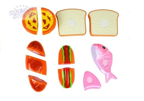 Zestaw Do Krojenia Hot Dog Ryba na Rzepy w Skrzyni Zestaw Do Krojenia Hot Dog Ryba na Rzepy w Skrzyni