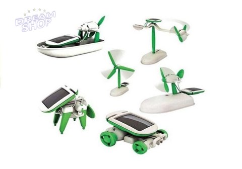 Edukacyjny Zestaw Robot Solarny 6 w 1 SOLAR KIT Edukacyjny Zestaw Robot Solarny 6 w 1 SOLAR KIT