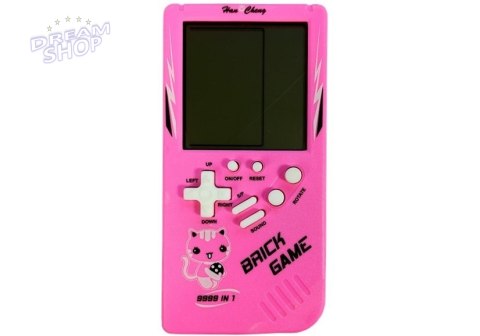 Gra elektroniczna Tetris Brick Game Różowa Gra elektroniczna Tetris Brick Game Różowa