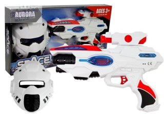Kosmiczny Pistolet Laserowy z Maską Space
