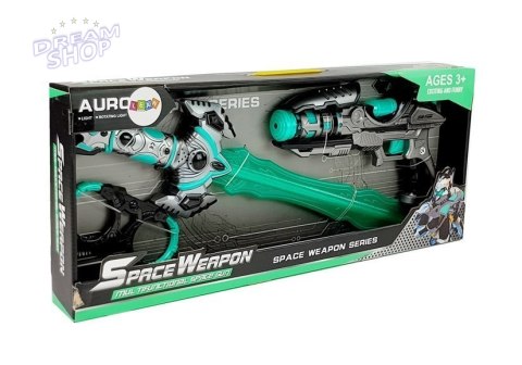 Pistolet Laserowy Zestaw z Mieczem Kosmiczny Pistolet Laserowy Zestaw z Mieczem Kosmiczny