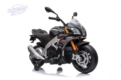 Pojazd Na Akumulator Aprilia A010 Czarny Pojazd Na Akumulator Aprilia A010 Czarny
