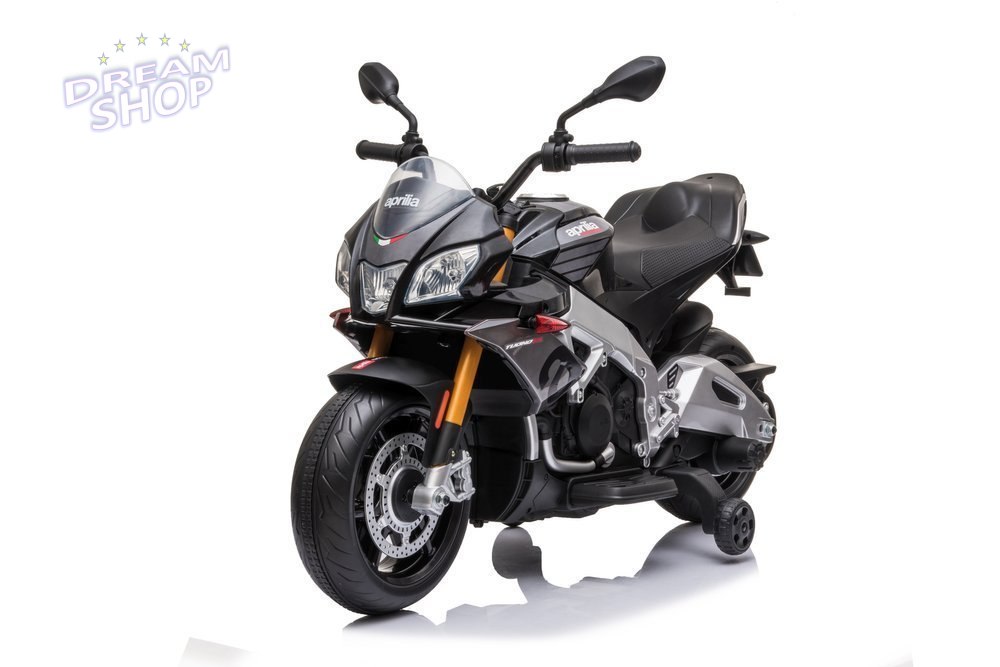 Pojazd Na Akumulator Aprilia A010 Czarny Pojazd Na Akumulator Aprilia A010 Czarny