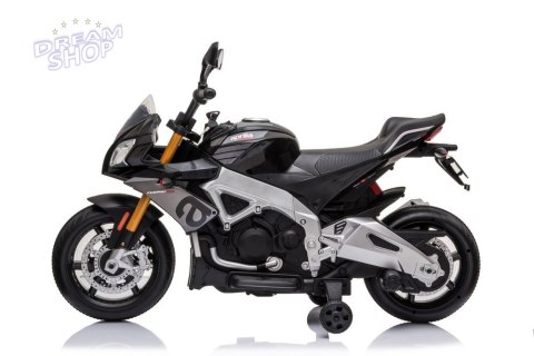 Pojazd Na Akumulator Aprilia A010 Czarny Pojazd Na Akumulator Aprilia A010 Czarny