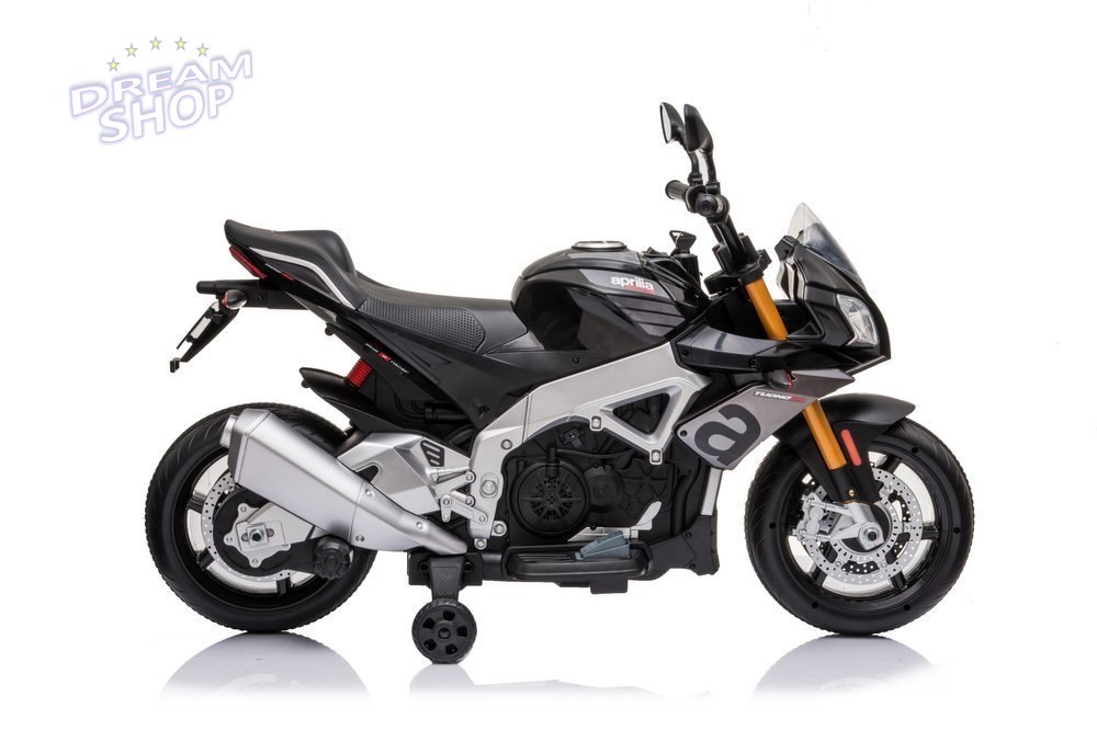 Pojazd Na Akumulator Aprilia A010 Czarny Pojazd Na Akumulator Aprilia A010 Czarny