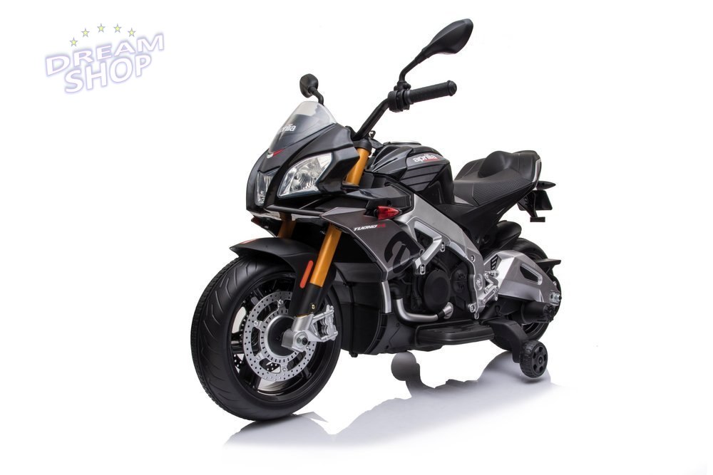 Pojazd Na Akumulator Aprilia A010 Czarny Pojazd Na Akumulator Aprilia A010 Czarny