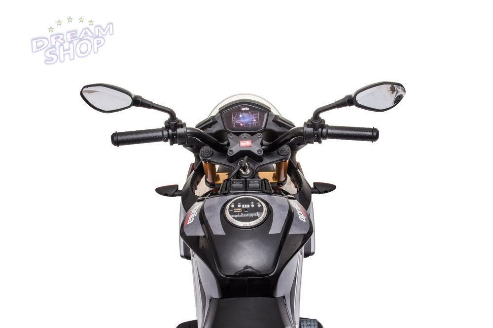 Pojazd Na Akumulator Aprilia A010 Czarny Pojazd Na Akumulator Aprilia A010 Czarny