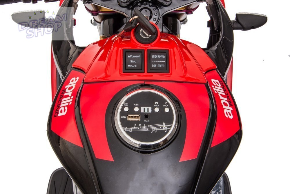 Pojazd Na Akumulator Aprilia A010 czerwony Pojazd Na Akumulator Aprilia A010 czerwony