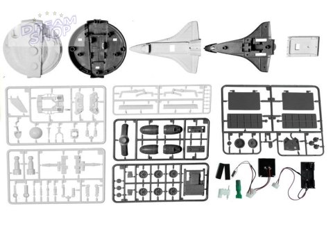 Zestaw Kreatywny Kosmiczny Solarny 3w1 Łazik DIY Zestaw Kreatywny Kosmiczny Solarny 3w1 Łazik DIY