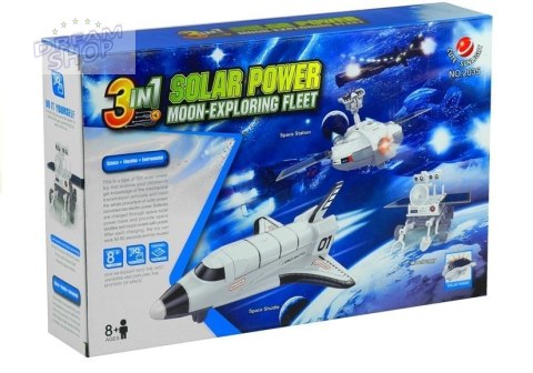 Zestaw Kreatywny Kosmiczny Solarny 3w1 Łazik DIY Zestaw Kreatywny Kosmiczny Solarny 3w1 Łazik DIY