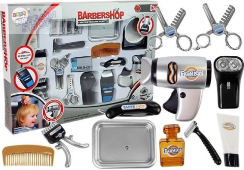 Zestaw Salon Fryzjerski Dziecięcy Barber Zestaw Salon Fryzjerski Dziecięcy Barber
