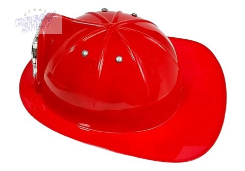 Zestaw Strażacki Kask Gaśnica Toporek Maska Łom