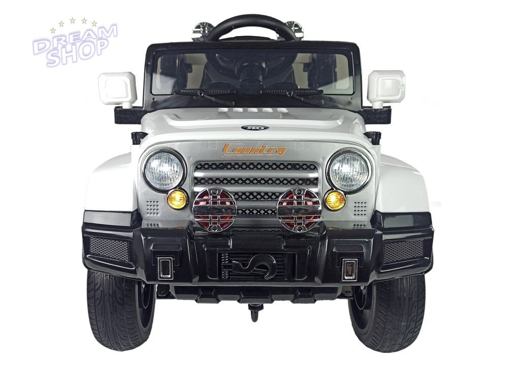 Auto na Akumulator Jeep JJ245 Biały Auto na Akumulator Jeep JJ245 Biały