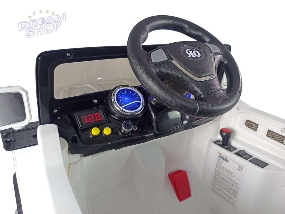 Auto na Akumulator Jeep JJ245 Biały Auto na Akumulator Jeep JJ245 Biały