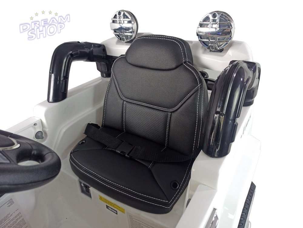 Auto na Akumulator Jeep JJ245 Biały Auto na Akumulator Jeep JJ245 Biały