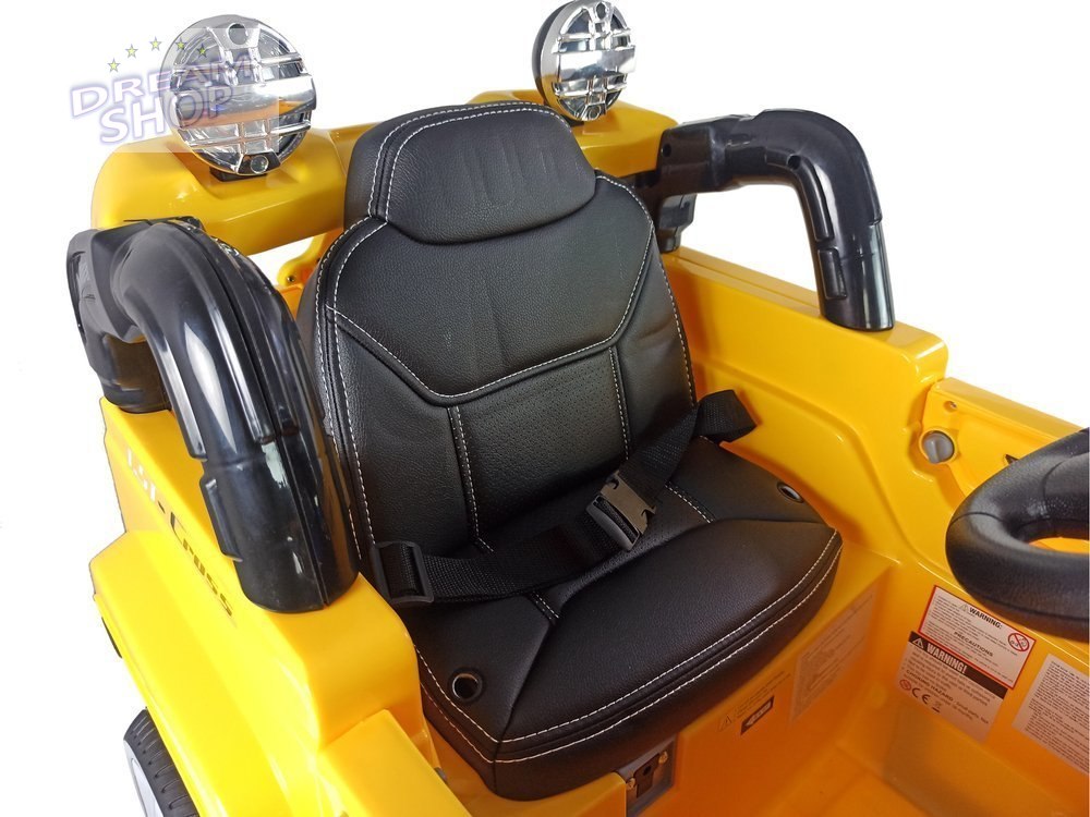Auto na Akumulator Jeep JJ245 Żółty Auto na Akumulator Jeep JJ245 Żółty