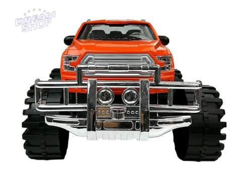 Zestaw Pojazdów Monster Truck Czerwony Laweta 58 cm Zestaw Pojazdów Monster Truck Czerwony Laweta 58 cm